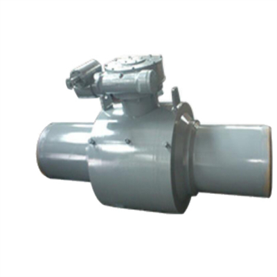 Fully welded ball valve